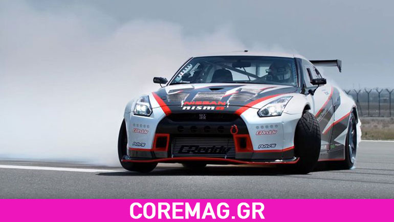 Το Nissan GT-R με 304,9 χλμ/ώρα είναι ο νέος κάτοχος του Guinness World Record για το ταχύτερο drift